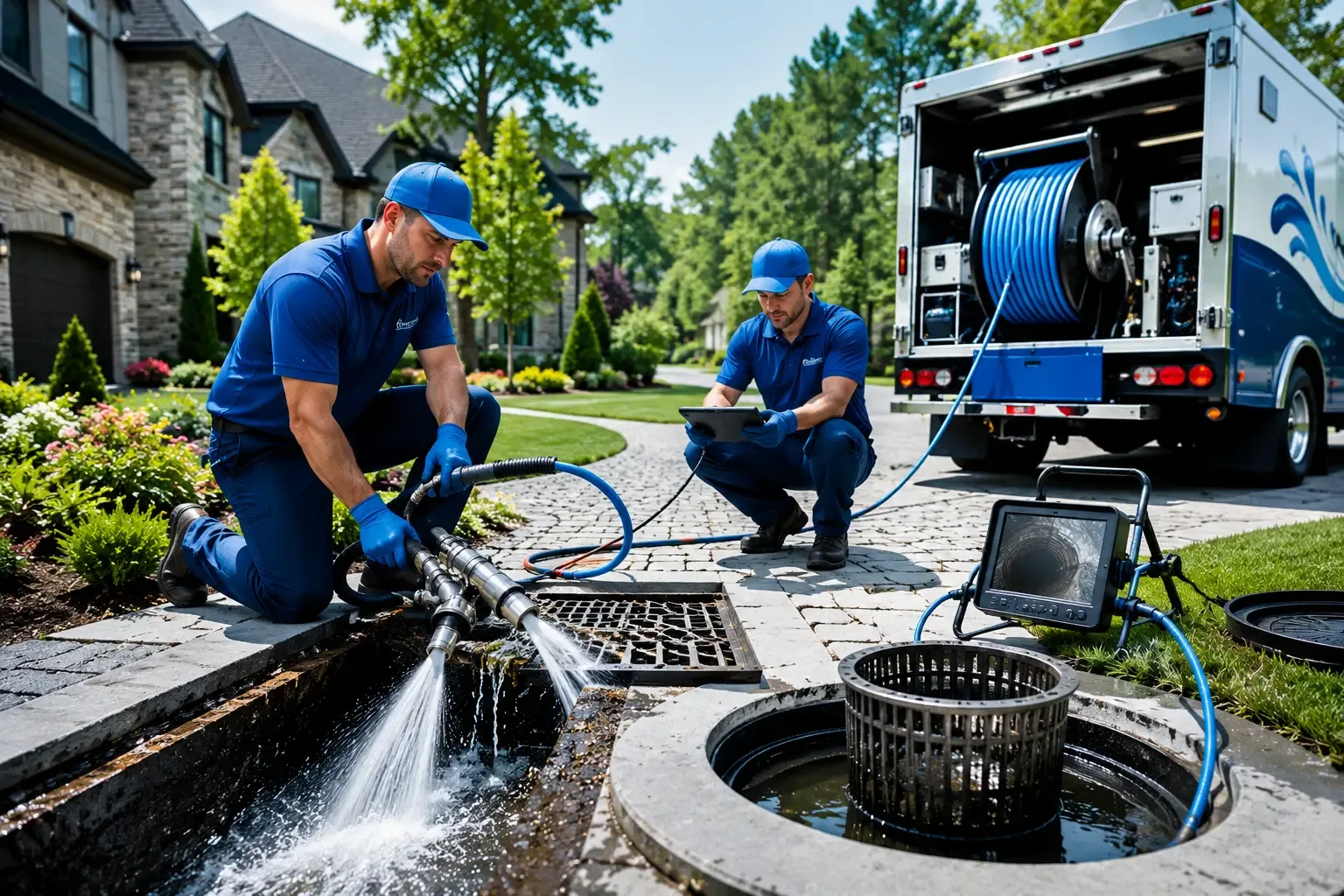 Local outdoor drain cleaning professionals in Garden City, IA